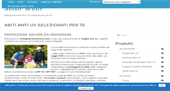 Desktop Screenshot of abbigliamentoantiuv.com